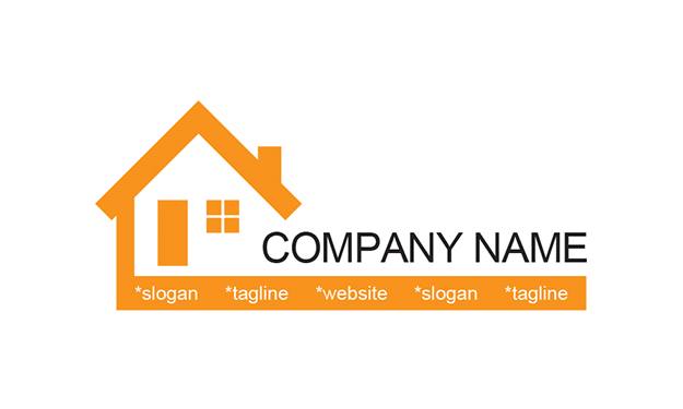 Free House Logo Template.