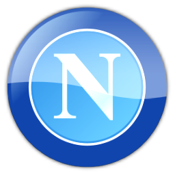 SSC Napoli Football Classic Teams Logo Image.