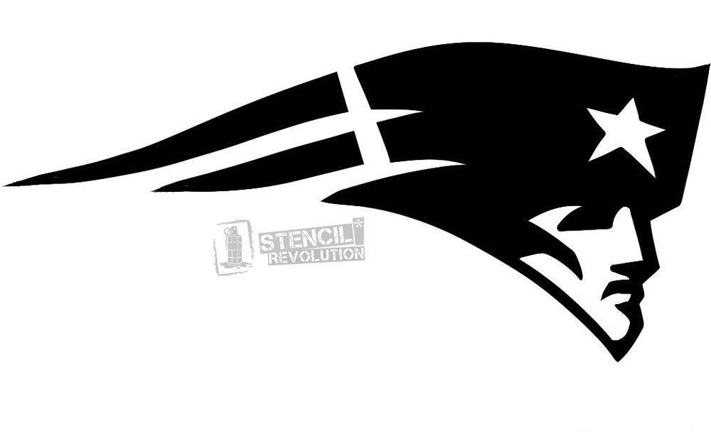 Patriots Logo Silhouette.