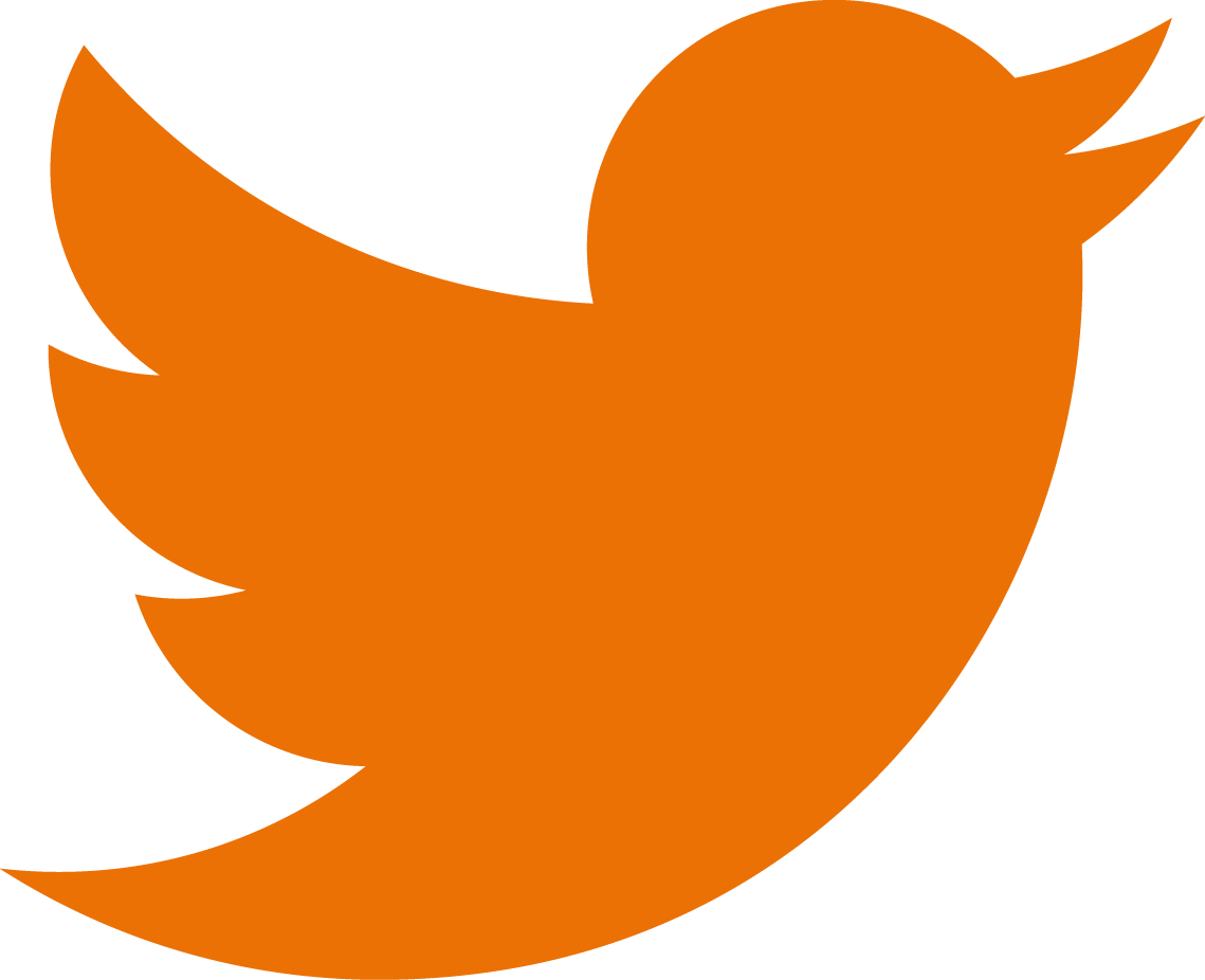 Twitter Logo Png Orange.