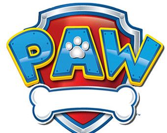 Paw Patrol Badges Clipart.