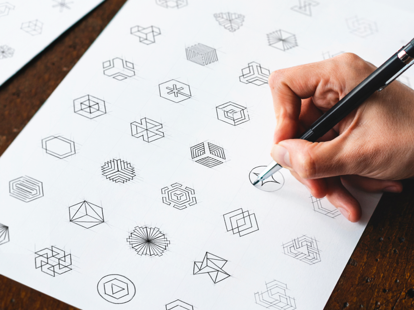 Logo Sketches on Behance.