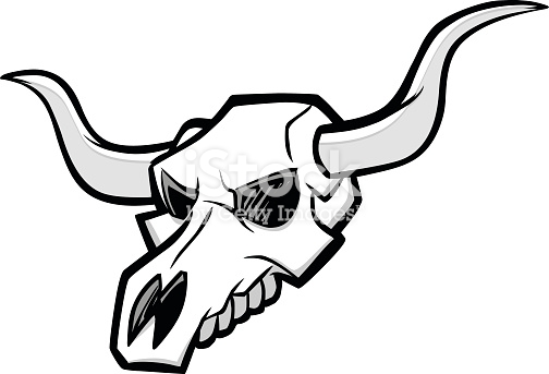 Free Bull Skull Clipart and Vector Graphics.