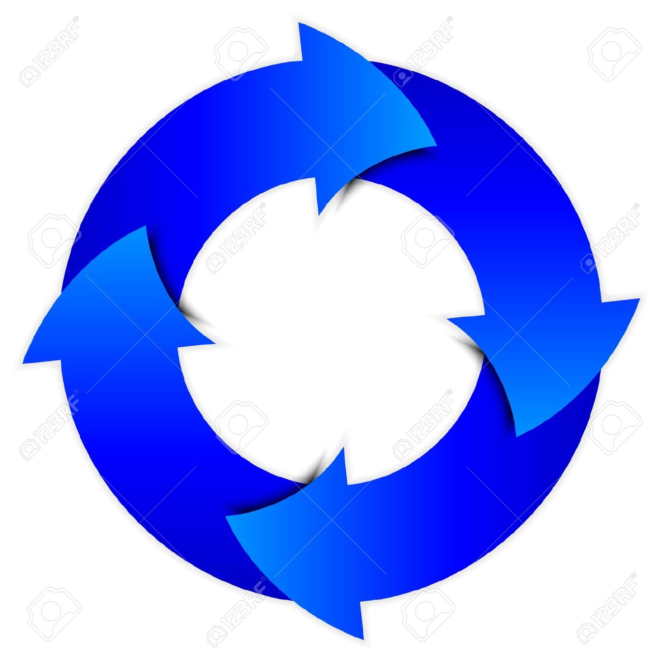 Loop Arrow Clipart.