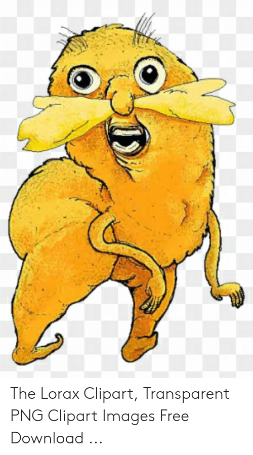 The Lorax Clipart Transparent PNG Clipart Images Free.