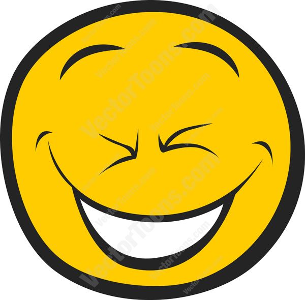 Laughing Smiley Face Clip Art N50 free image.