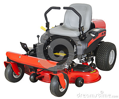 Riding Lawn Mower Royalty Free Stock Photos.