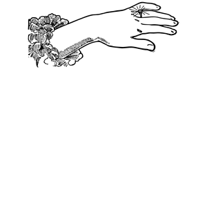 Ladies Hand with Diamond Ring clipart, cliparts of Ladies.