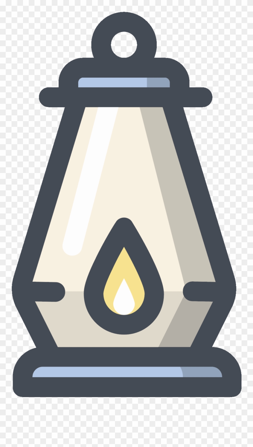 Oil Lamp Icon.