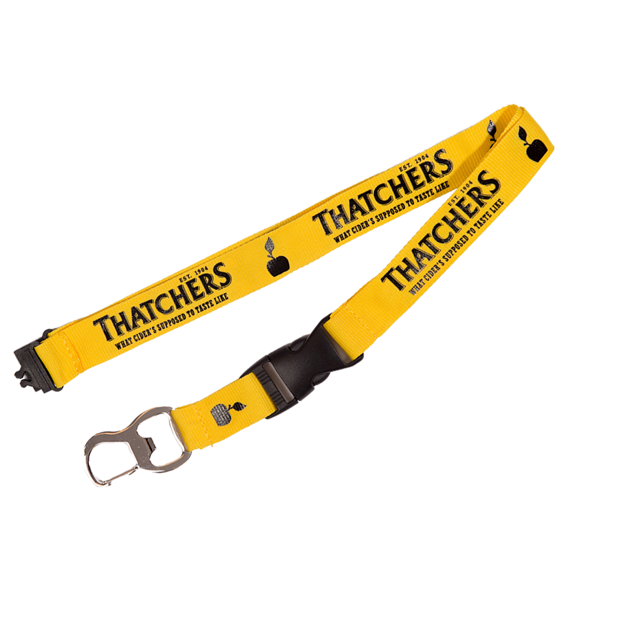 Thatchers Gold Lanyard.