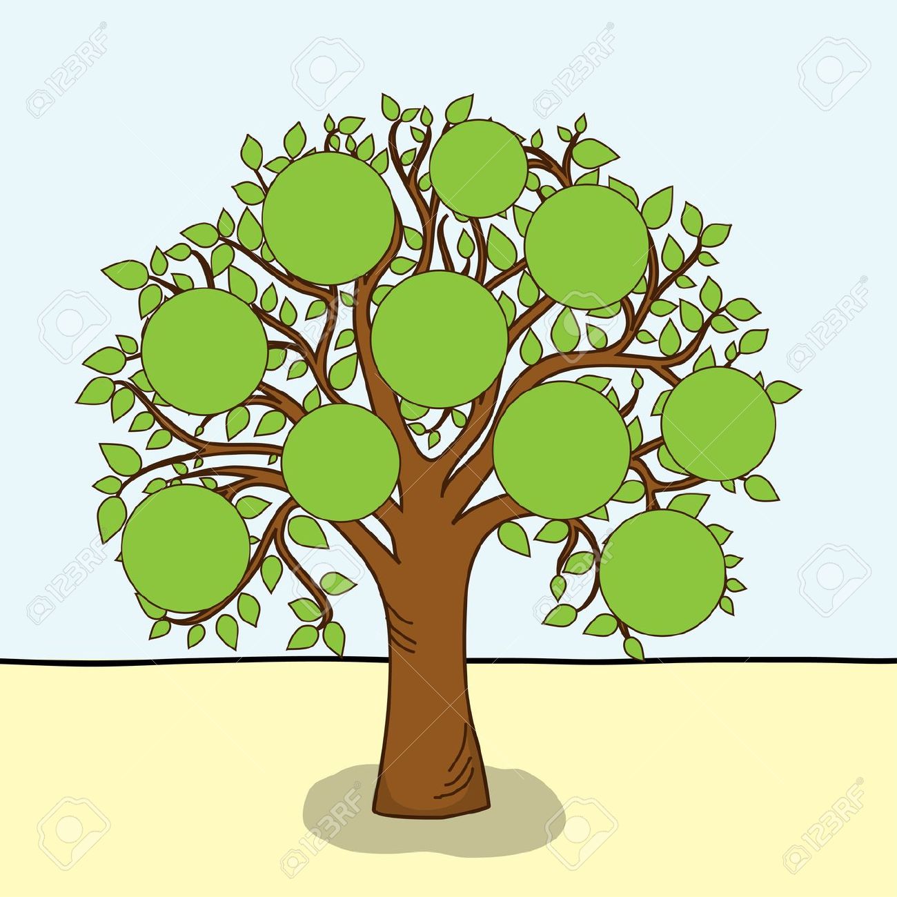 Family Tree Clipart Images.