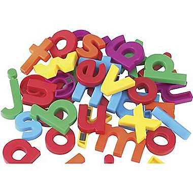 Educational Insights® AlphaMagnets® Multi Colored Letter Magnets.