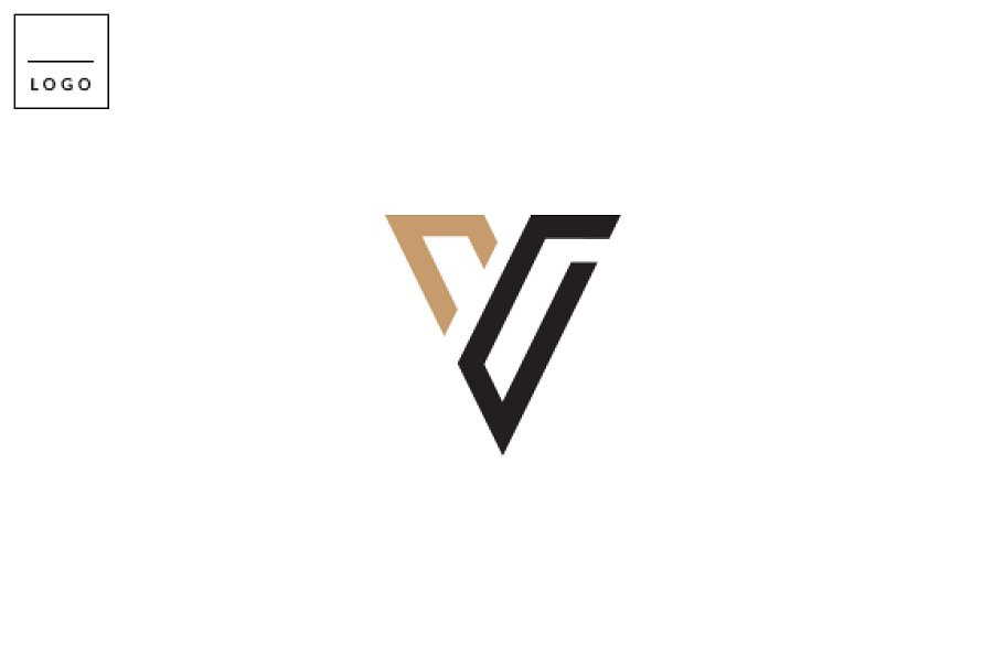 Letter V Logo.