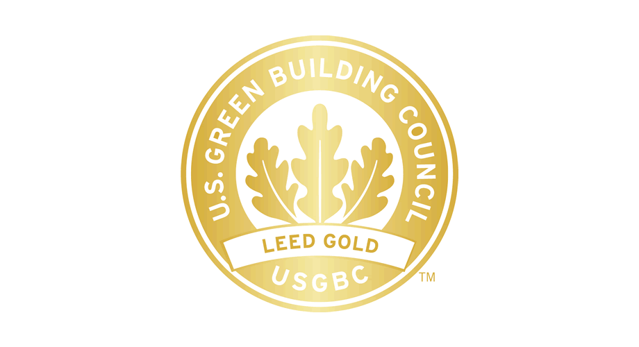 U.S. Green Building Council (USGBC) LEED Gold Logo Download.