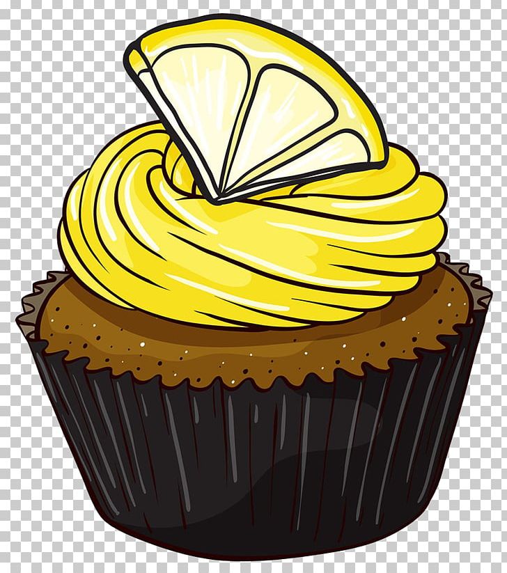 Cupcake Icing Lemon PNG, Clipart, Baking, Baking Cup.