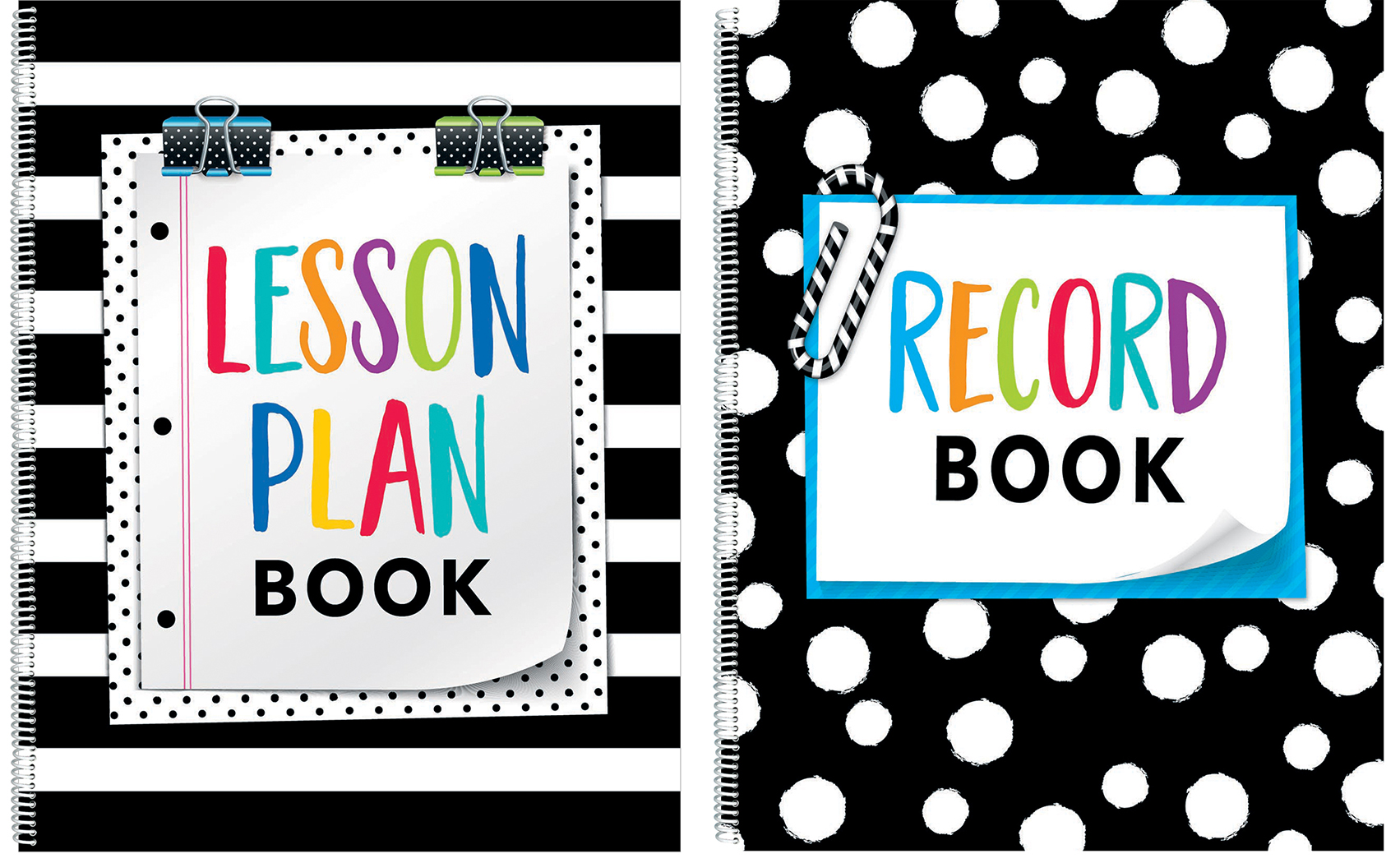 Lesson Plan and Record Books.