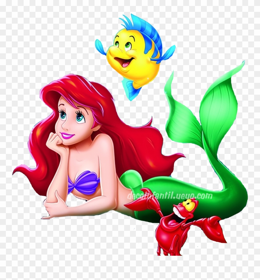 Little Mermaid Disney Png , Png Download.