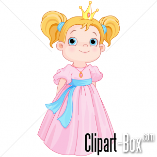 CLIPART YOUNG PRINCESS.