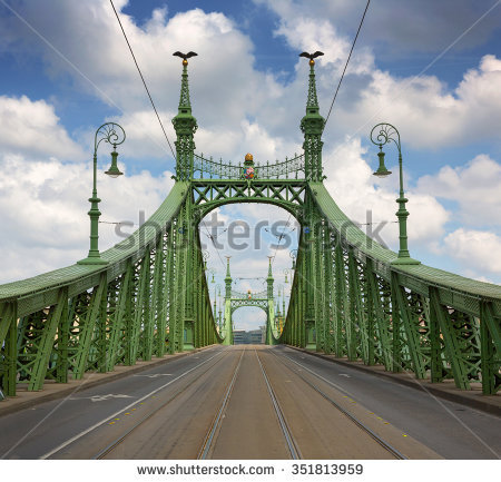 Liberty Bridge Stock Photos, Royalty.