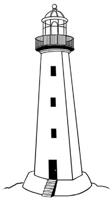 Lighthouse clip art clipartcow.