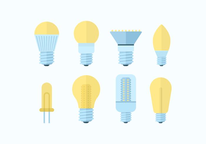 Free LED Lights Vector Pack.