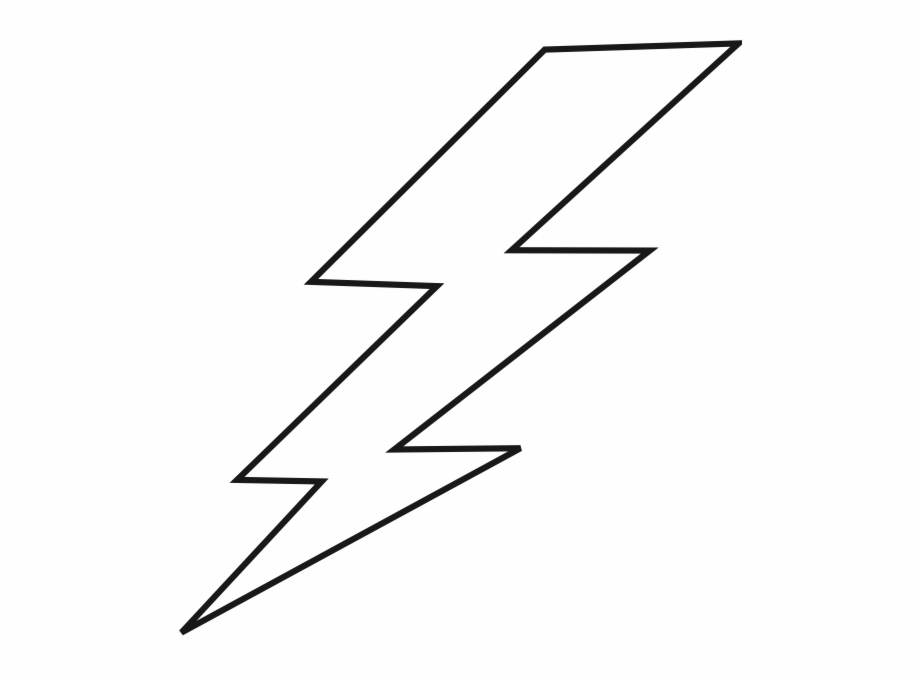 Lightning Bolt Drawing Easy, Transparent Png Download For.