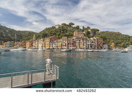 Ligurian Villages Stock Photos, Royalty.