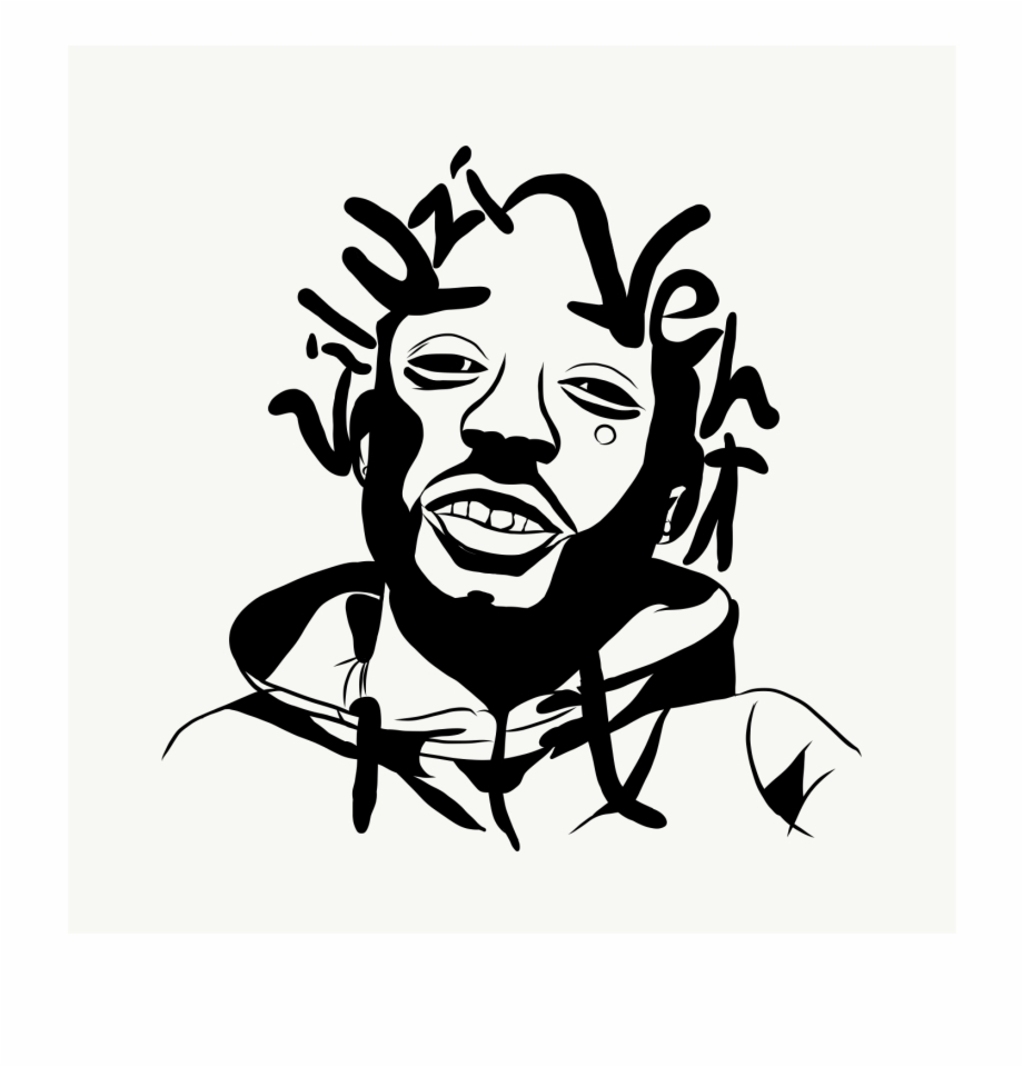 Drawings Of Lil Uzi Vert Black And White.