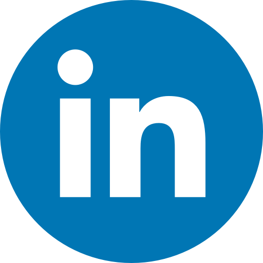 Circle, linkedin, logo, media, network, share, social icon.