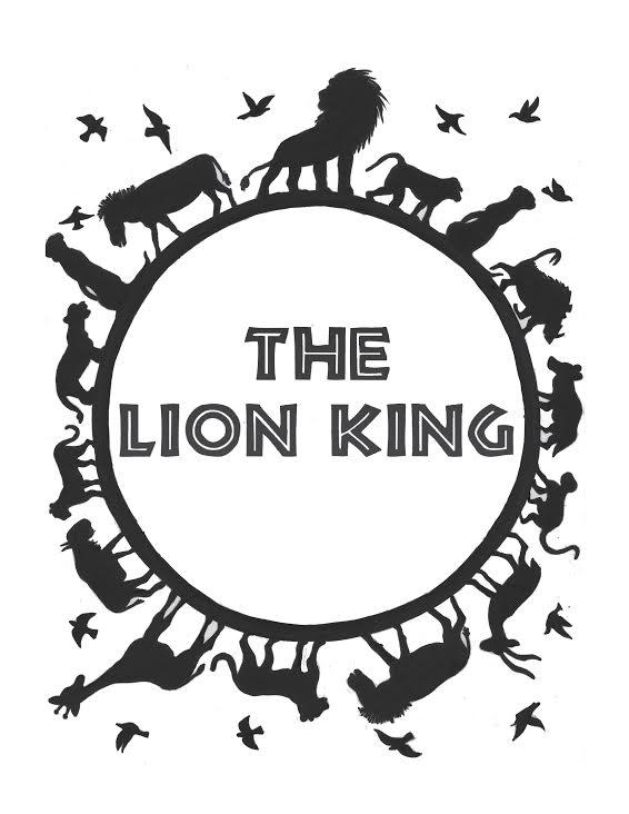 Lion King Clipart Black And White (95+ images in Collection.