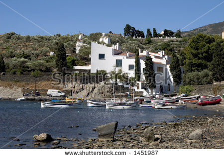 Dalis House Port Lligat Cadaques Catalonia Stock Photo 1451987.