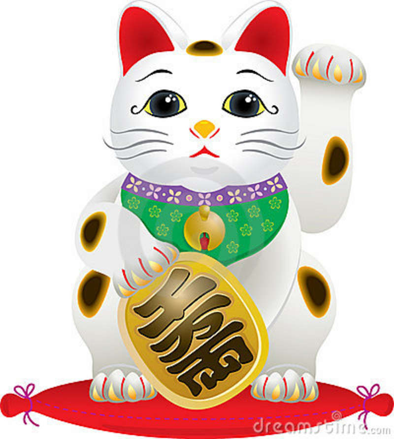 Lucky Cat Clipart.