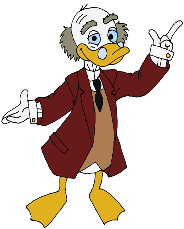 Ludwig Von Drake Clipart.