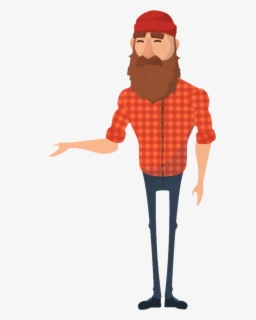 Free Lumberjack Clip Art with No Background.