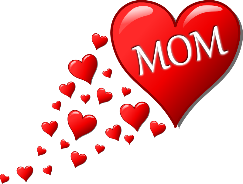 Mother Heart Clipart.