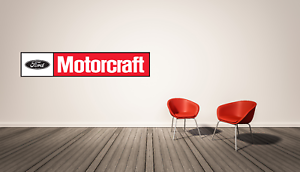 Details about Ford Motorcraft Logo Wall Decal Vinyl Racing Decor Room.