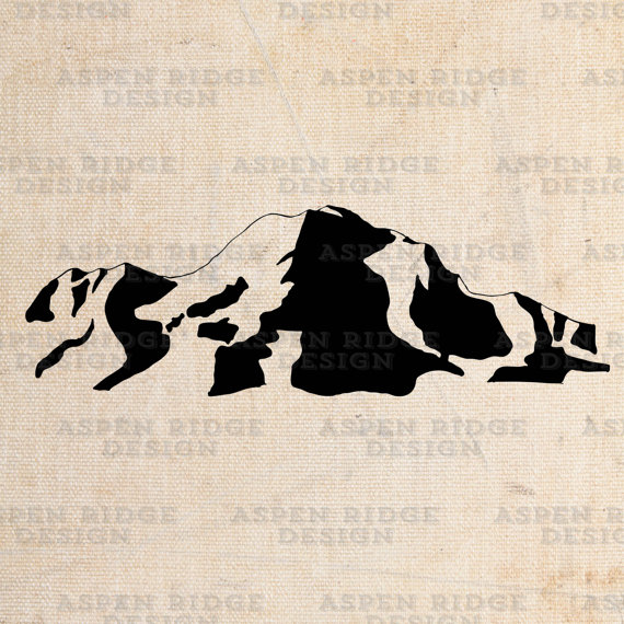 Mount Whitney Graphic Clip Art Wilderness Vector Royalty Free.