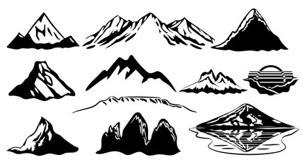 Mountains Clipart stock photos and royalty.