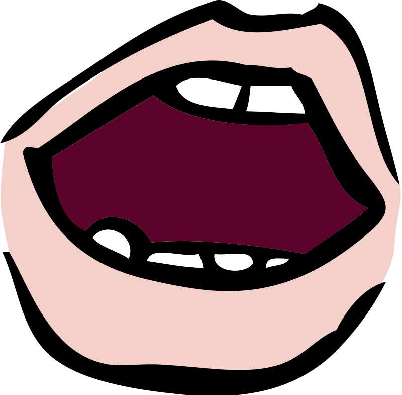 Talking Mouth Clipart.