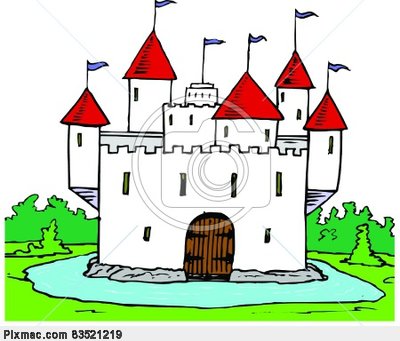 Castle Moat Clipart.