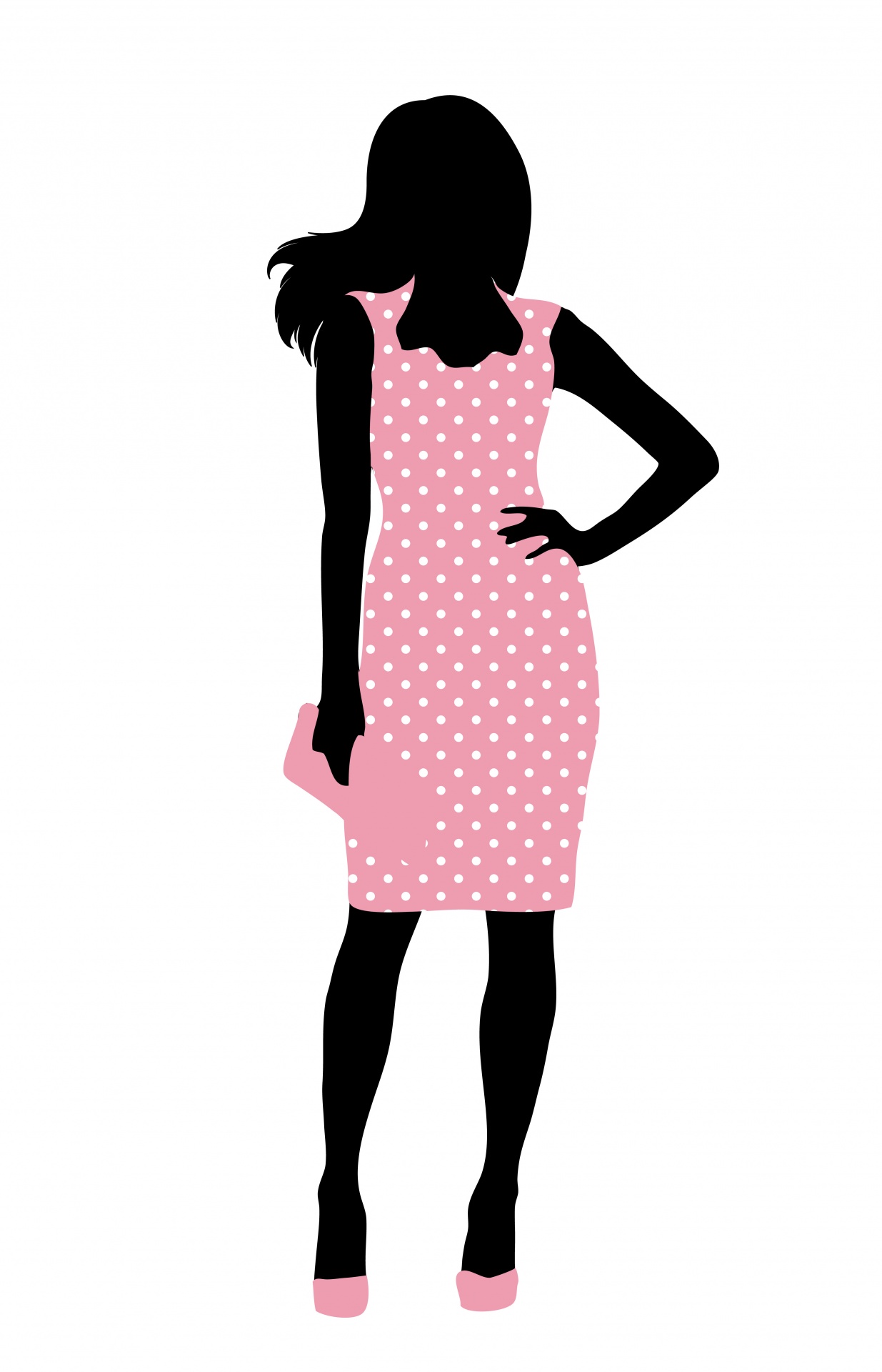 Clipart mode femme.