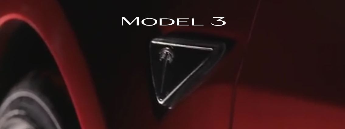 Tesla model 3 Logos.