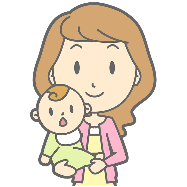 Mother Holding Baby clipart. Free download..