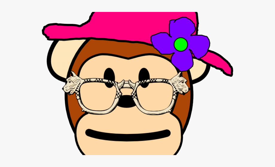 Monkey Clipart Grandma.