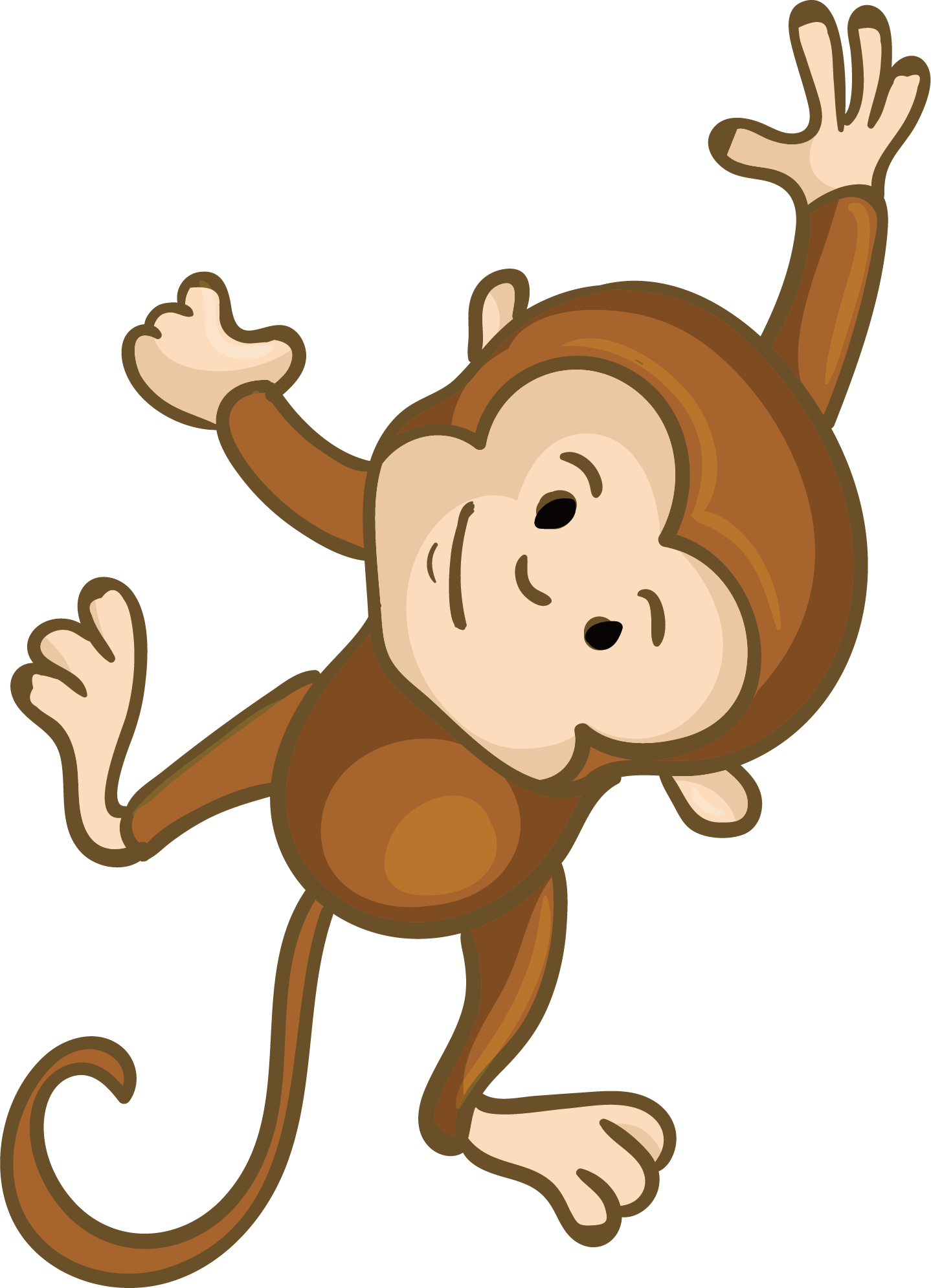 Clipart monkey vector, Clipart monkey vector Transparent.