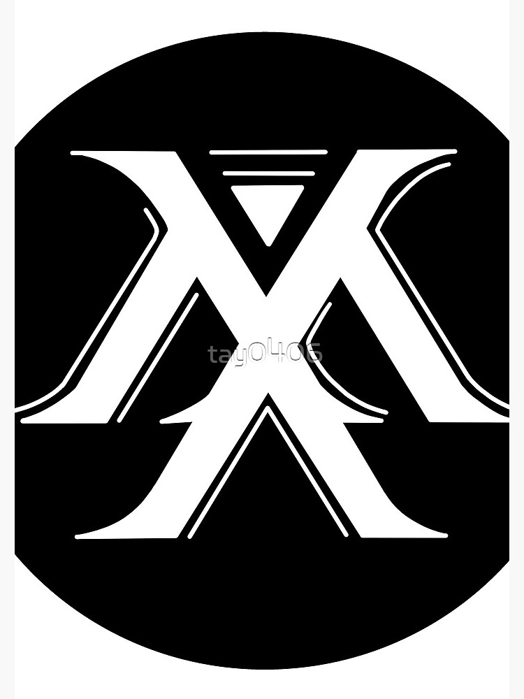 Monsta X Logo Black & White.