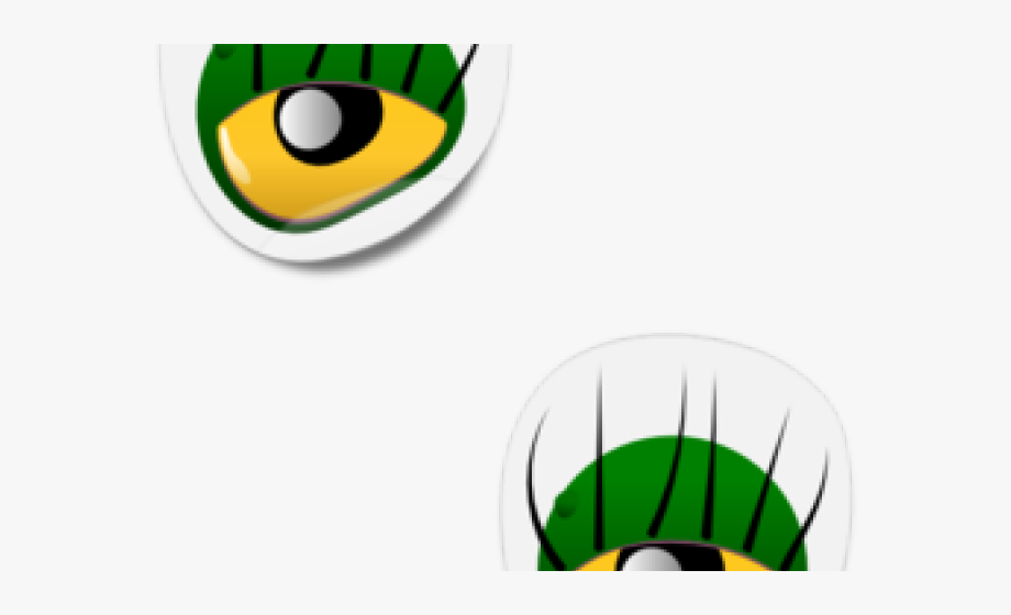 Green Eyes Clipart Two.