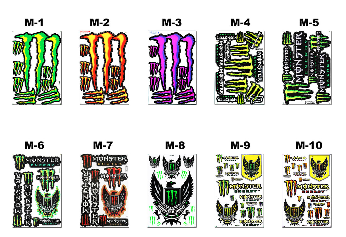 Monster Decals.