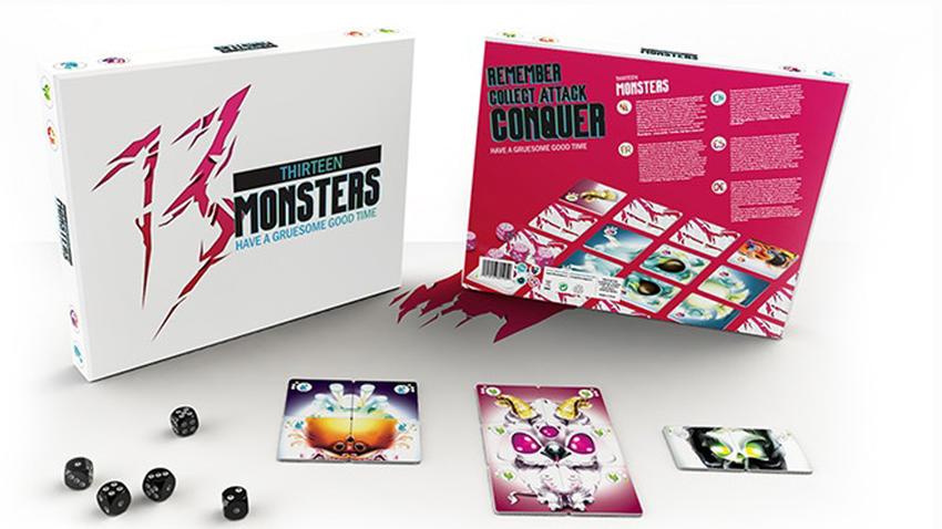 Collect and create your own beasties in memory board game 13.