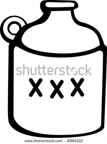 Collection of Moonshine clipart.